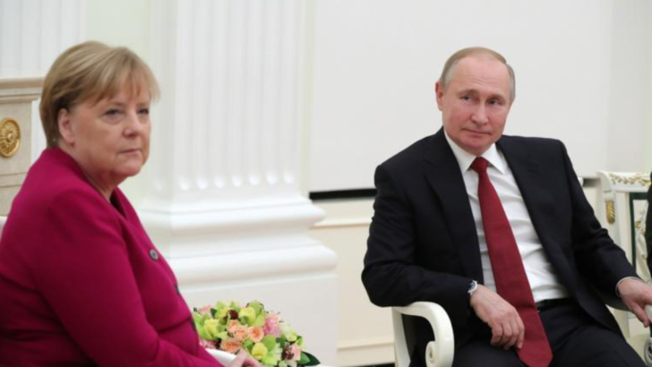 Vladimir Putin s-a întâlnit la Moscova cu Angela Merkel. Ce au discutat cei doi